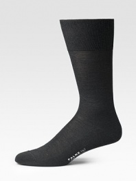 Smooth cotton in a mid-calf height for every day of the week. Cotton; machine wash Imported