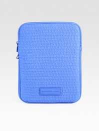 Protect your tablet in style with this signature-stamped neoprene case with MJ patch detail.Zip closureNeoprene8W x 10H x ¾DImported