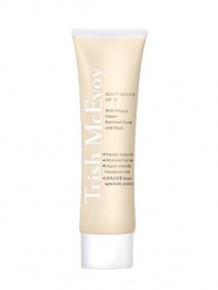 A revolution in multitasking, Trish's unbelievably effective, beautifying Beauty Booster™ Cream SPF 15 offers everything you love about Trish's classic Beauty Booster™ Anti-Fatigue Cream with the added benefit of SPF 15-hydrating, protecting and priming while visibly brightening and firming all-in-one. 1.8 oz. 