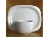Rosenthal products are designed by artists devoted to creating unique designs that embody the aesthetics of today but will endure for infinite tomorrows. Simple yet sophisticated shapes give this elegant white china a contemporary look. Designed for compatibility, this pattern coordinates with Suomi Rangoon.