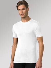 Soft pima cotton is lightweight and slightly sheer. Also in black. Machine wash Imported