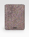 Slip your iPad® into this stylish cover crafted from glitter-coated cotton.Accommodates all iPad® modelsFully lined8¼W X 10¼H X 1/4DMade in ItalyPlease note: iPad® not included.