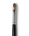 Laura Mercier Corner Eye Colour Brush is comprised of natural hairs with tapered sides & a gently rounded tip that allows for exact placement of pigment in the outer corner of the eye. Great for adding definition & intensity to the corner of the eye.