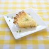 Featuring sharp cheddar, Swiss, mozzarella and ricotta cheese in a flaky pie crust, it's enjoyable any time of the day!