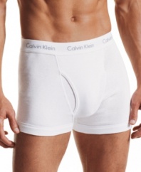 The support of a brief and the comfort of a boxer, this stylish pair of underwear fits all of your needs.