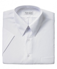 Set a standard for yourself - this quality cotton oxford is a shirt you can depend on, day in and day out.