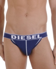 Give yourself the freedom your need with these jockstrap=styled briefs from Diesel.