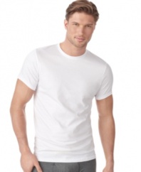 A classic, comfortable undershirt is a must have for any guy who's trying to build a stylish look.