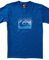 This tee from Quiksilver is a roomier basic that will be his casual go-to.
