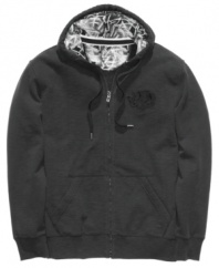 Casual streetwear with a dose of cool style. This hoodie from Ecko Unltd sets itself apart.