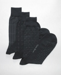 More for your drawer. This six pack of socks from Club Room delivers on your daily essentials.