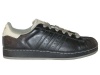 adidas Originals Men's Superstar II TL Sneaker,Black/Black/Loam,12 M