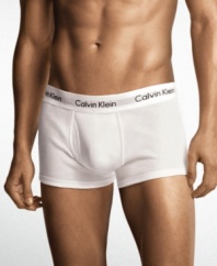 Stock up on the essentials with this two pack of trunks from Calvin Klein.