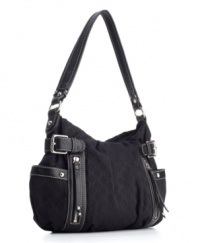 Make the transition from workweek to weekend easy and effortless with Nine West's good-looking Central Time hobo.