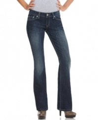Adorable with any of the season's tops, make these Levi's 524 bootcut jeans your denim staple!