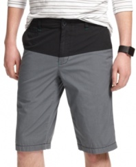When the heat hits the street, these casual shorts from Bar III will be your instant go-to look.