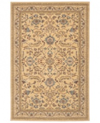 Need to make the room more welcoming? Let the warm colors and complex imagery of this classic rug make your space more inviting than ever. Woven from worsted New Zealand wool, the Sierra Mar area rug features space-dyed yarns for a truly alluring color palette.