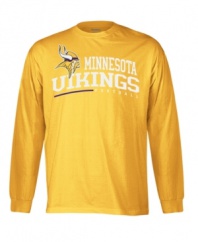 Time to get outfitted with your favorite team's gear this football season. Wear your colors with pride in this long-sleeved tee.