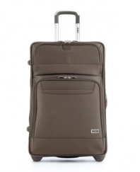 Your vacation starts early when you travel with the design, quality and high performance of the Bel Aire Collection. Constructed with a tough ballistic exterior and an expandable interior that houses a removable garment carrier. A TSA-friendly lock and add-a-bag strap makes maneuvering airports easy. Lifetime warranty.