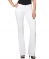 Get a white hot look with MICHAEL Michael Kors' plus size bootcut jeans-- they're perfect for the season!