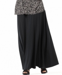 Take your look to great lengths with INC's plus size maxi skirt-- pair it with the season's latest tops. (Clearance)