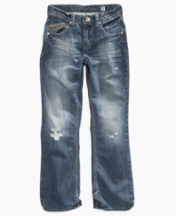 If he's looking for something that feels a little lived in, these jeans from Guess are the perfect pick.