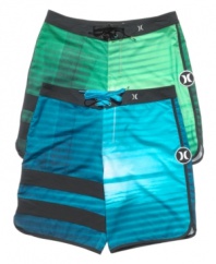 Salt water - fresh styles. These board shorts from Hurley have the look you want for your beach days.