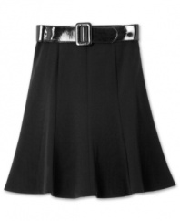 The little black skirt. A first of many for the budding fashionista. And this BCX version comes with its own belt! If only fashion were this fun when you were young.