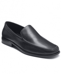 A great choice for casual or dress wear, the Neil loafer is a comfortable classic with a modern flair. These men's dress shoes come in soft, tumbled leather with traditional Venetian loafer detailing.
