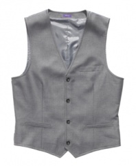 Step-up your style game with a versatile vest from American Rag.