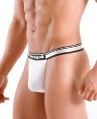 Set yourself free from boxer tyranny with this two-pack of thong underwear from Papi.