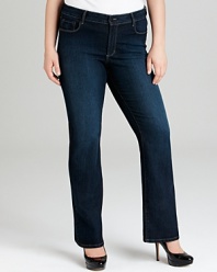 Not Your Daughter's Jeans Plus Size Denim Barbara Bootcut Jeans in Dark Wash