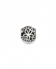 Daisies are coming up all over this adorable sterling silver bead. Donatella is a playful collection of charm bracelets and necklaces that can be personalized to suit your style! Available exclusively at Macy's.