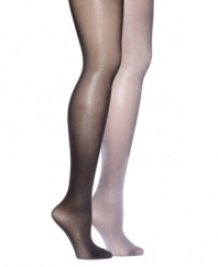 Add a touch of glamour to any look with the allover shimmer of Berkshire's semi-sheer opaque tights.