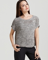 Elegantly understated, this Eileen Fisher Petites top pairs a perfectly slouchy shape with an on-trend high/low hem.