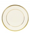 From the Lenox Dimension Collection, classic Eternal dinnerware elegantly accents the table. In ivory china with rich gold trim, Eternal is offered in a complete selection of pieces. Coordinating Encore Gold stemware is also available. Qualifies for Rebate