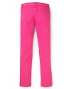 Juicy Couture Girls' Straight Leg Colored Denim - Sizes 7-14