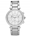 Glam up your weekend walks with this shimmering casual watch from Michael Kors.
