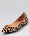 Polished and pointed, these STEVEN BY STEVE MADDEN flats offer an unexpected exit with a splash of studs at the heel.