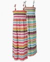 Do the wave. The pretty print on this maxi dress from Planet Gold is perfect for sunny days and balmy summer evenings.