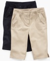 Sweet shorts. These twill skimmer shorts from Nautica are a fun fashion for her classroom style.