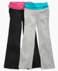 Whether running out the door or lounging around the house, these pants from So Jenni will keep her comfortable.
