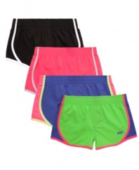 Keep everything running smoothly. She'll be stylish and sporty at the same time in these running shorts from Nike 6.0.