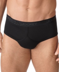 These Stay-cool briefs from Jockey help you stay cool under all your layers. The proven technology behind Jockey® staycool helps keep you comfortable in any temperature. Not too hot, not too cold–just right.