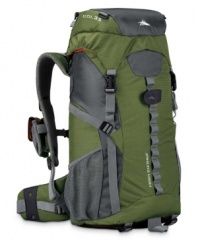 Travel light but travel prepared with a three-pound pack that lets you throw 35 liters of gear into its main compartment closing with drawstring and adjustable top lid. The single aluminum frame bar adjusts to fit the contours of your back, which is kept properly ventilated by the padded foam back panel and ventilation channels. Limited lifetime warranty.