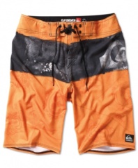 Upgrade your surf style with these boardshorts from Quiksilver.