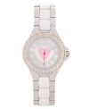 Show your love with this darling timepiece from the always delightful Betsey Johnson.
