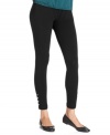 Add some pizazz to your leggings collection! Style&co.'s petite version is studded at the hem with stylish flair!