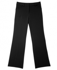 Classic black pants from BCX can be paired with anything for a stylish outfit without even trying.