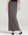 Celebrate the maxi trend with ease in Eileen Fisher's soft and stretchy skirt featuring a fold-over waist for a flattering finish.